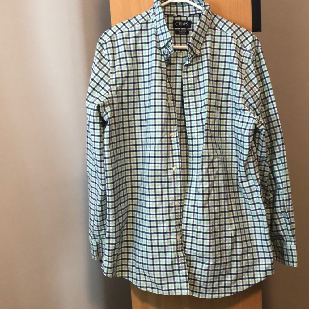 Chaps Button Down Like New - image 1